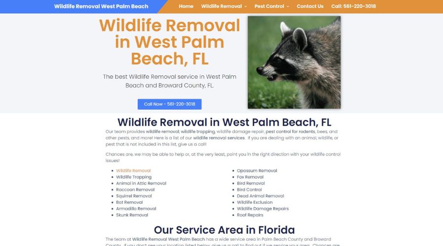 Western Wildlife Control - Wildlife Removal West Palm Beach